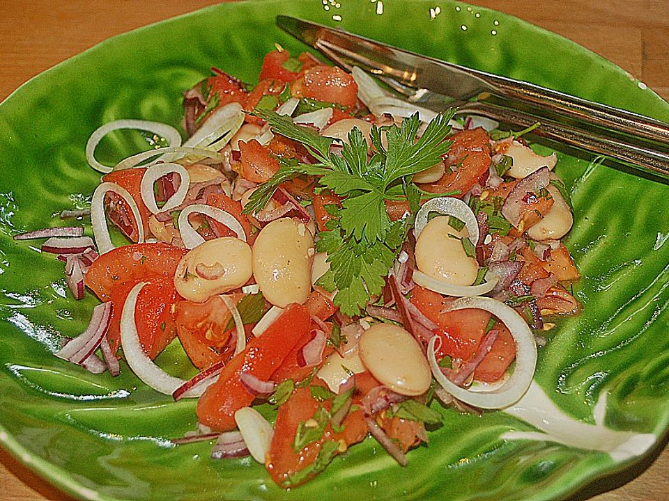 Bohnen-Tomatensalat von YenSi| Chefkoch