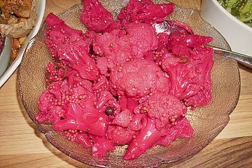 Rote Blumenkohl - Pickles