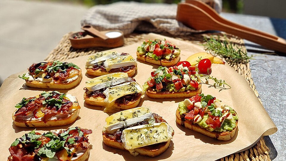 Bruschetta-Variationen von Henglein