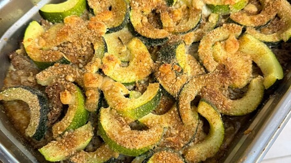 Zucchini-Reis-Auflauf von JvE313| Chefkoch