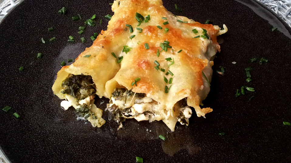 Cannelloni mit Spinat - Feta - Füllung von Maharet Cannelloni mit Spinat - Feta - Füllung von Maharet