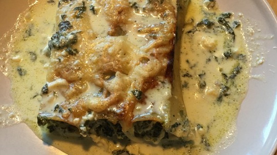 Cannelloni mit Spinat - Feta - Füllung von Maharet Cannelloni mit Spinat - Feta - Füllung von Maharet
