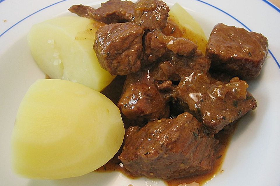 Ernsts Biergulasch