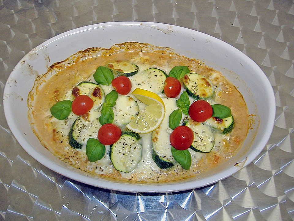 Kabeljau mit Zucchini - Mozzarella - Kruste von Schnuffel1971 | Chefkoch Kabeljau mit Zucchini - Mozzarella - Kruste von Schnuffel1971 | Chefkoch
