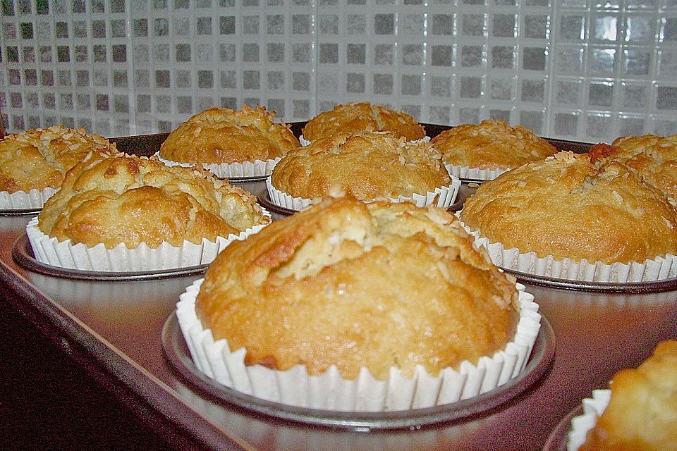 Ananas - Kokos - Muffins