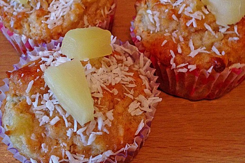 Ananas - Kokos - Muffins