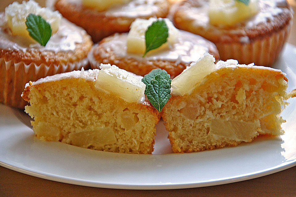 Ananas - Kokos - Muffins