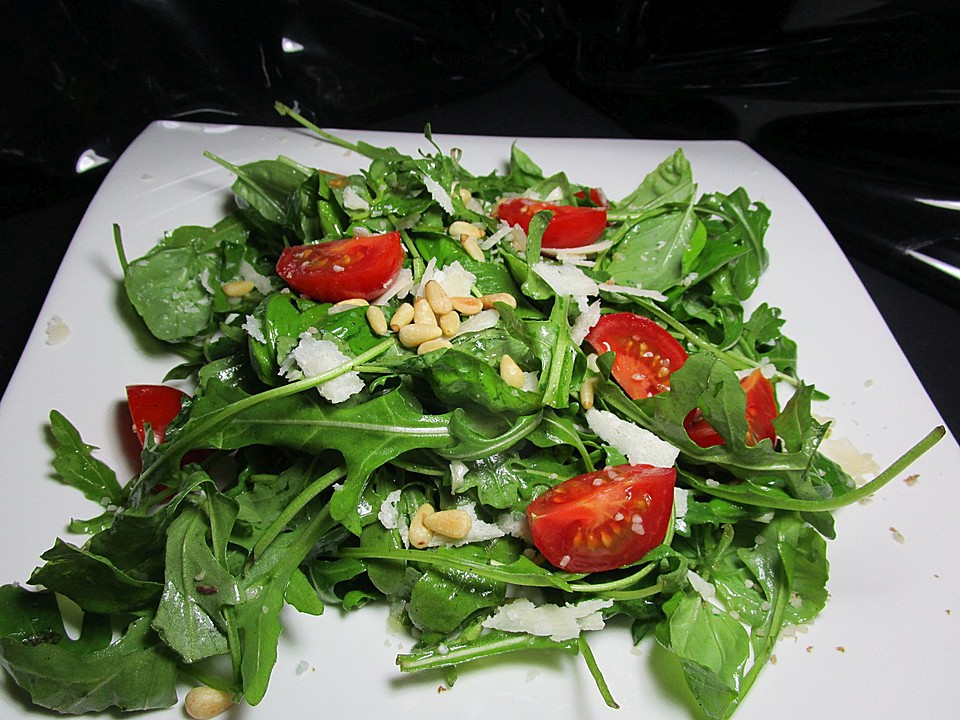 Salat Mit Pinienkernen Parmesan Rezepte Chefkoch 