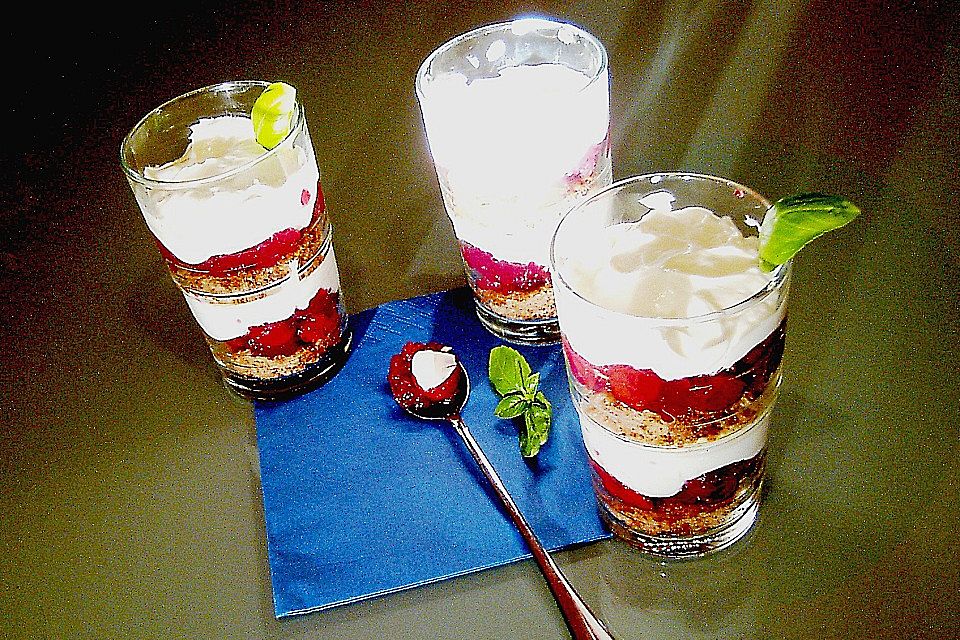 Kirsch - Tiramisu im Glas