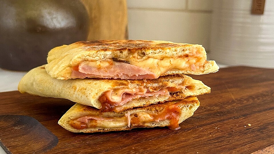 High Protein Pfannen-Calzone von Chefkoch_ChristinaS