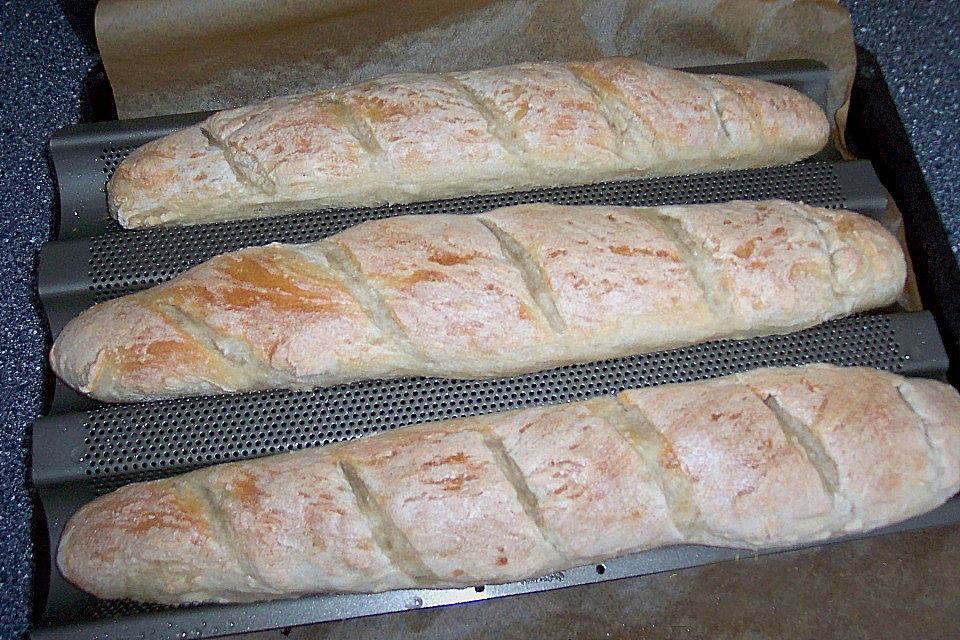 Baguette - Teig aus dem BBA