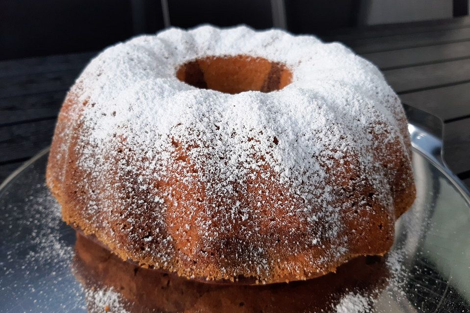 Marmorkuchen im Gugelhupf Marmorkuchen im Gugelhupf