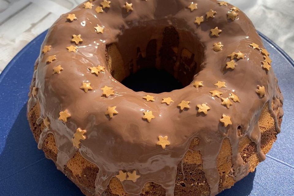 Marmorkuchen im Gugelhupf Marmorkuchen im Gugelhupf