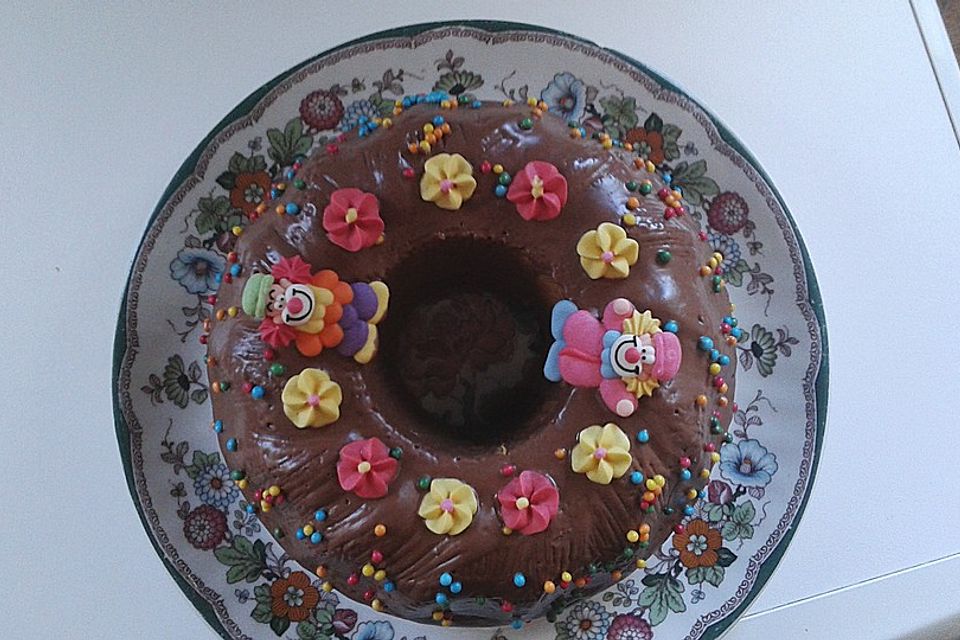 Marmorkuchen im Gugelhupf Marmorkuchen im Gugelhupf
