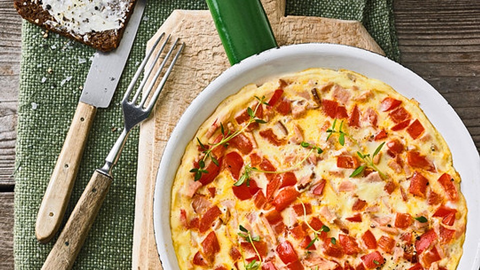Paprika-Omelette von Mietzekatz