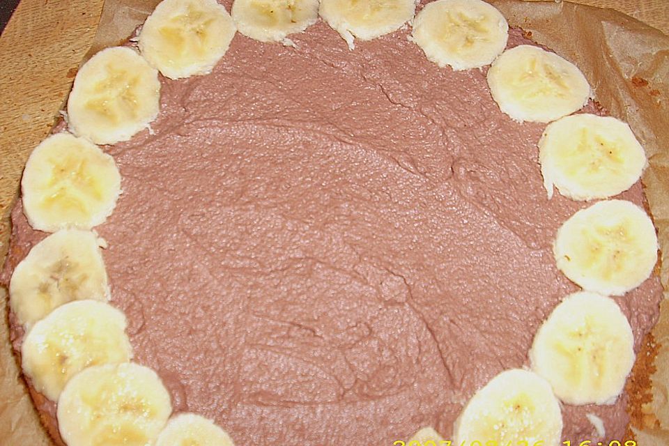 Banana-Split-Torte