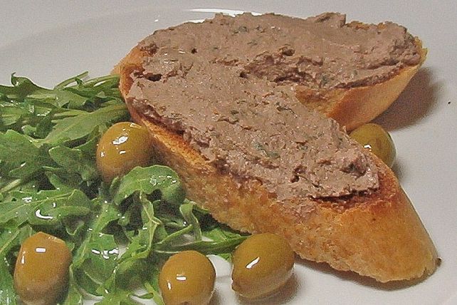 Crostini mit Hähnchen - Sardellen - Leber von Ingrid_R| Chefkoch