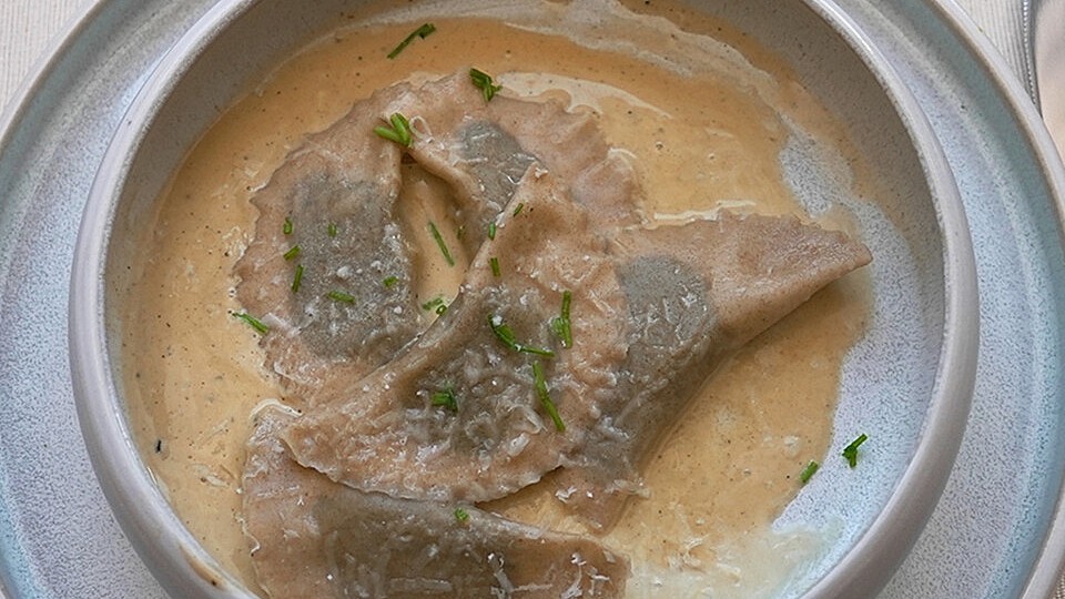 Schlutzer | Spinat | Ricotta | Butter von DasperfekteDinner