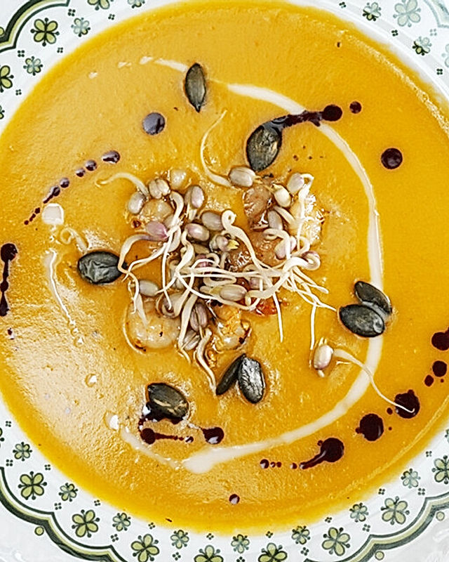 Kürbis | Garnele | Sprosse von Das perfekte Dinner