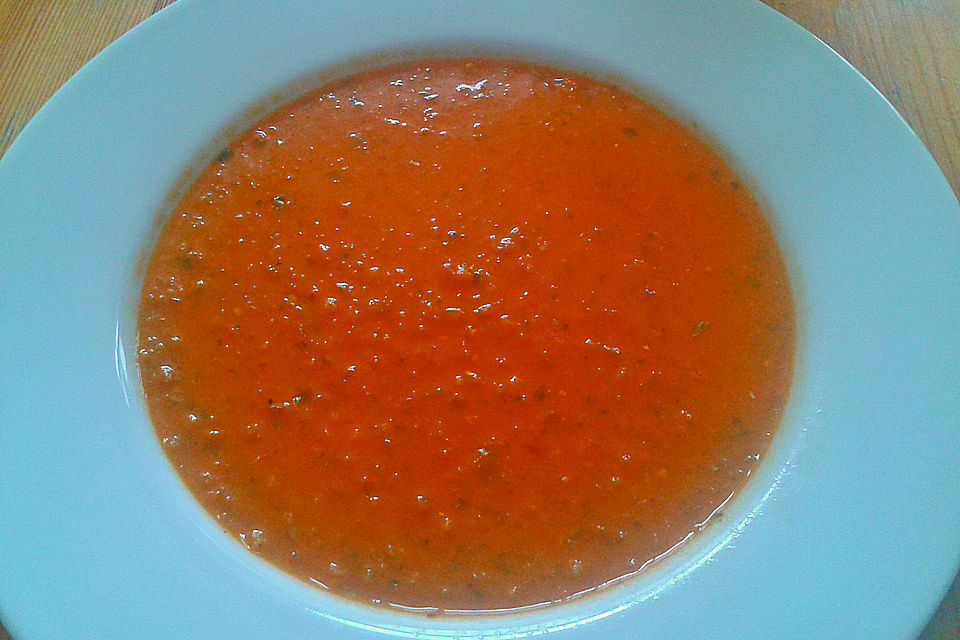 Paprika - Grünkern - Suppe