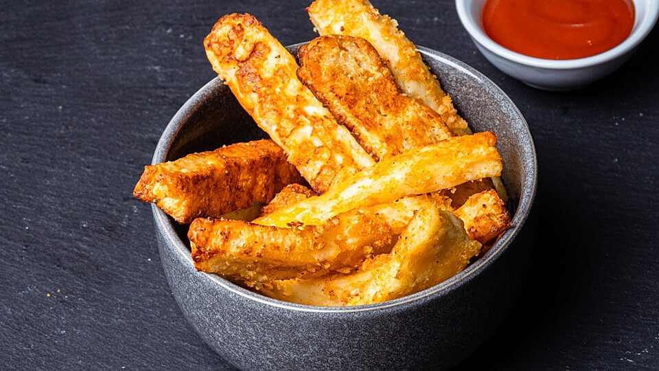 Halloumi-Pommes aus der Heißluftfritteuse von Carolin_Chefkoch