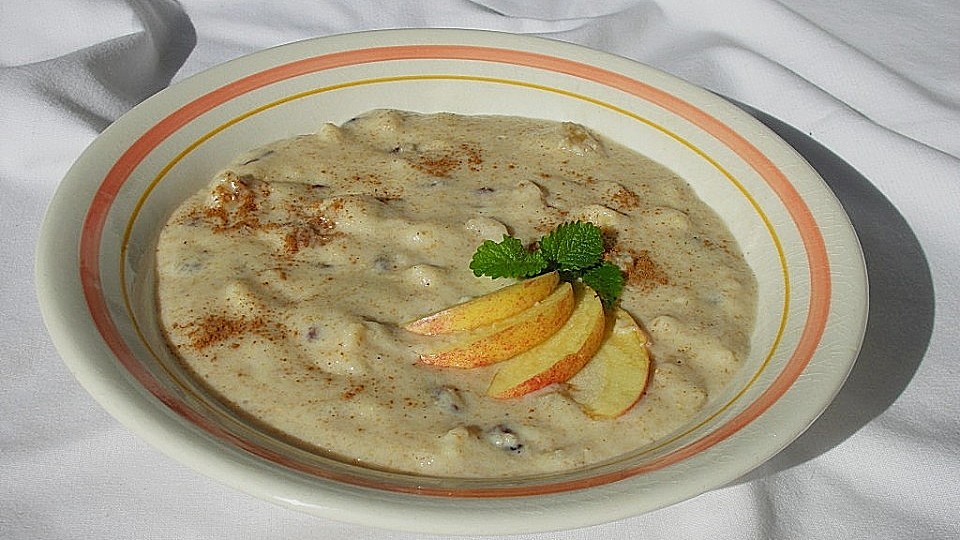Dinkelgriess Apfel Brei Von Schobespezl Chefkoch 