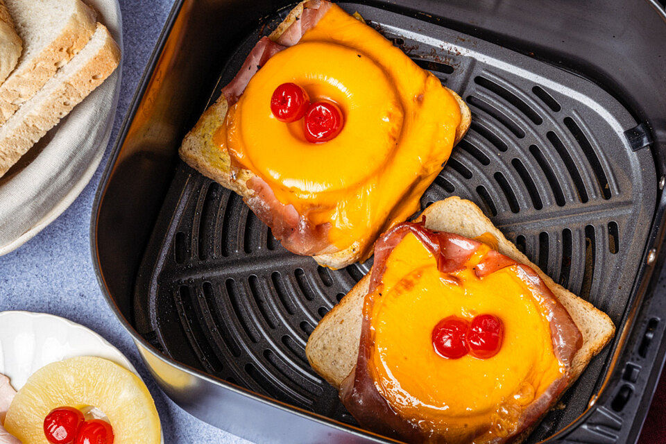 Hawaii Toast In Der Heiluftfritteuse
