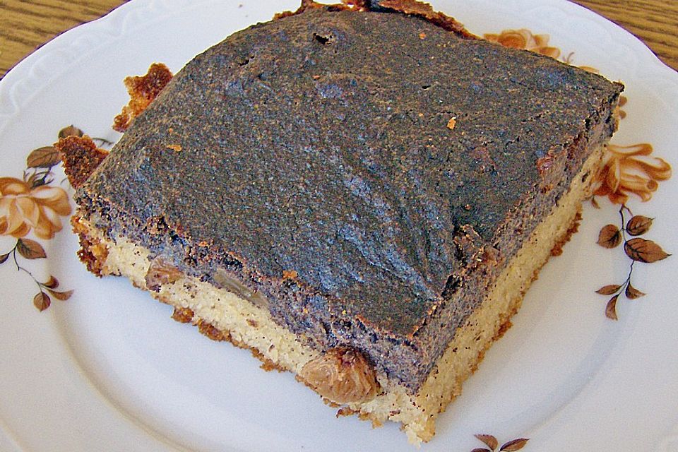 Mohnblechkuchen Krzyiytrek