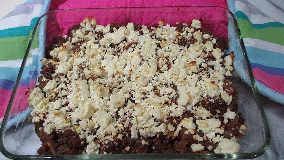 Griechischer Hackfleisch-Bohnen Auflauf von Pusteblume2| Chefkoch