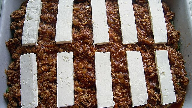 Griechischer Hackfleisch-Bohnen Auflauf von Pusteblume2