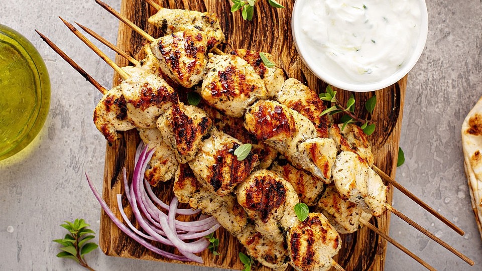 Hähnchenspieße in Joghurt-Kräuter-Marinade von felix_scheel_1