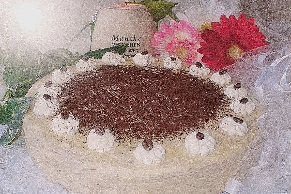 Mokka - Mandel - Torte