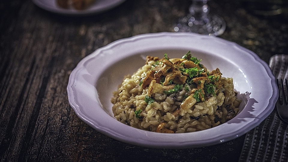 Cremiges Pfifferling-Risotto wie in Italien von bettina_uphus