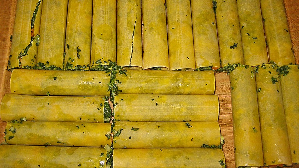 Vegetarische Cannelloni mit Gemüse - Füllung von schnuebi