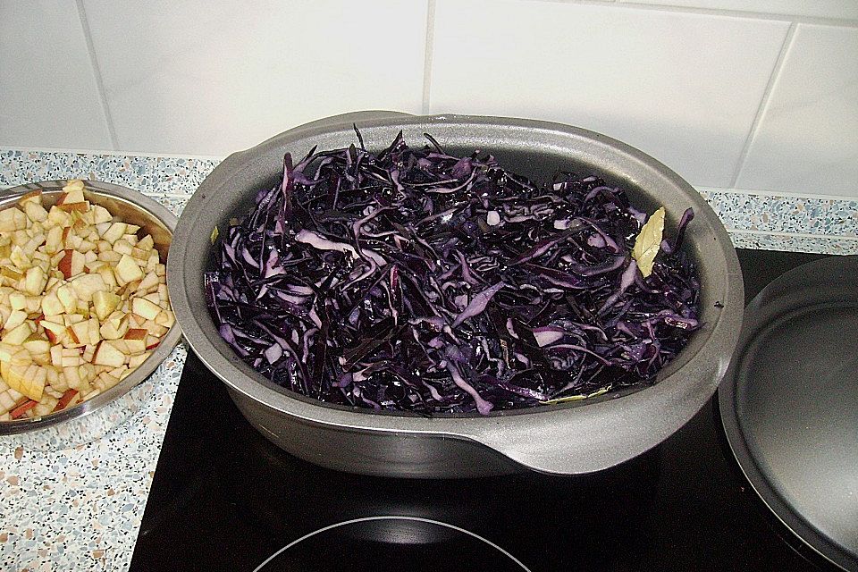 Rotkohl mit Holundersaft