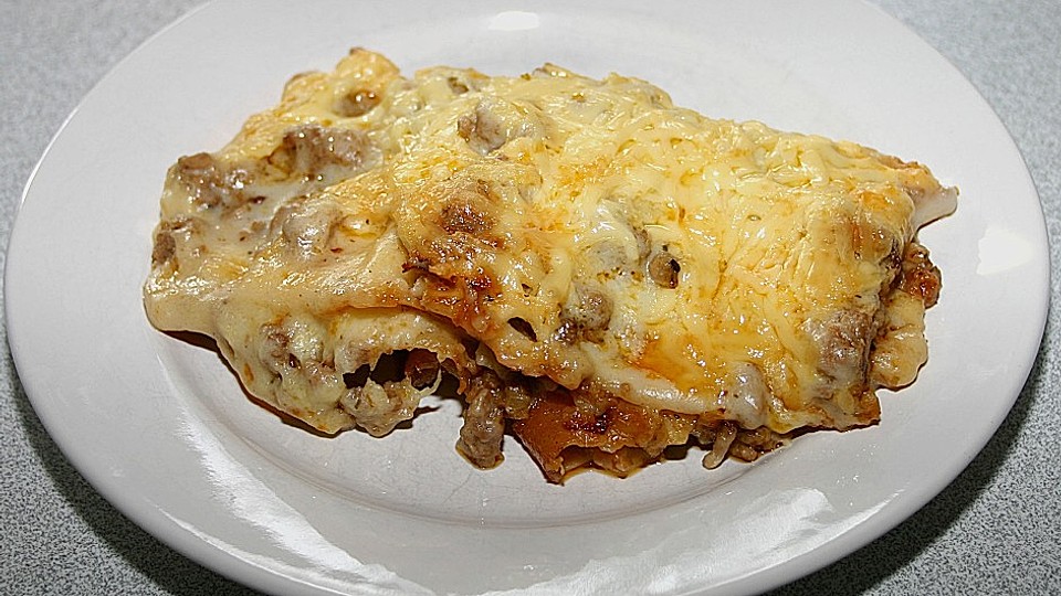 Hackfleisch Kase Lasagne Von Mreinart Chefkoch 