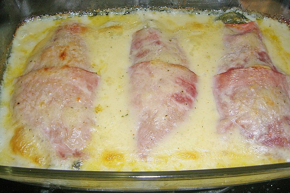 Chicoréegratin mit Schinken Chicoréegratin mit Schinken