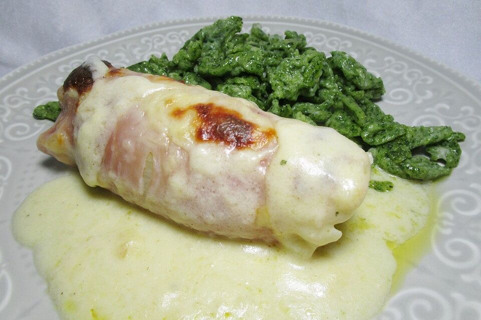 Chicoréegratin mit Schinken Chicoréegratin mit Schinken