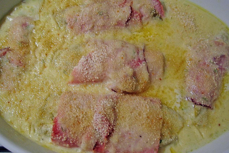 Chicoréegratin mit Schinken Chicoréegratin mit Schinken