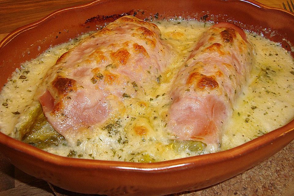 Chicoréegratin mit Schinken Chicoréegratin mit Schinken