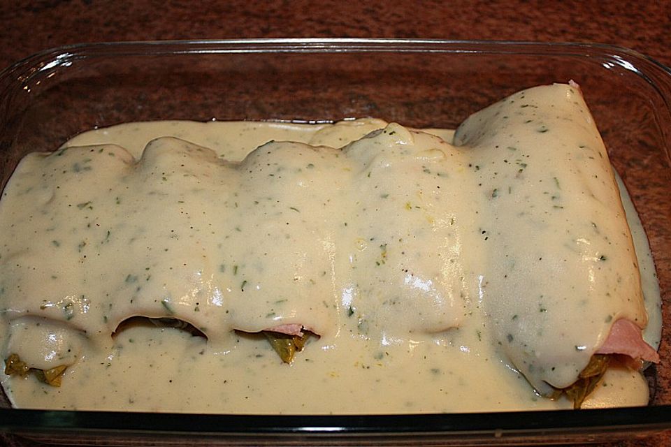 Chicoréegratin mit Schinken Chicoréegratin mit Schinken