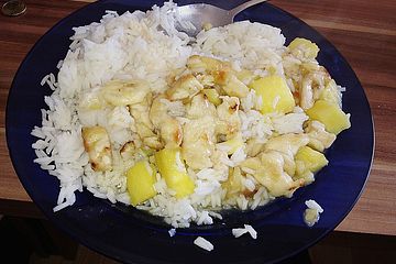 Polynesisches Hühnchengericht