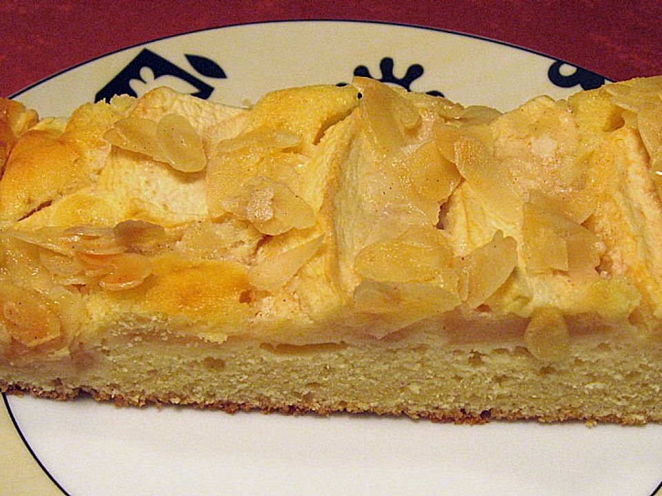 Apfelkuchen mit Mandeln von Crossi| Chefkoch