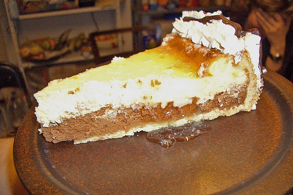 Zebra - Käse - Torte