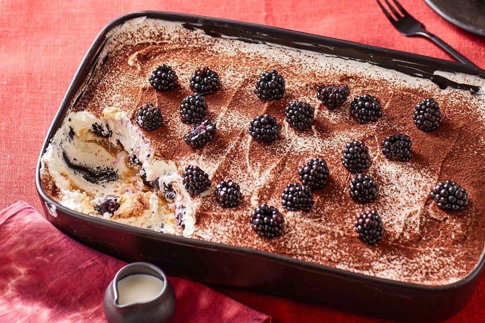 Brombeer-Tiramisu