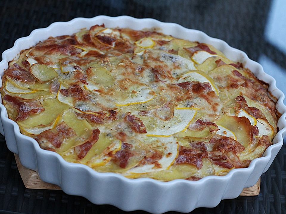 Kartoffel - Zucchini - Kuchen von hobbykoechin| Chefkoch