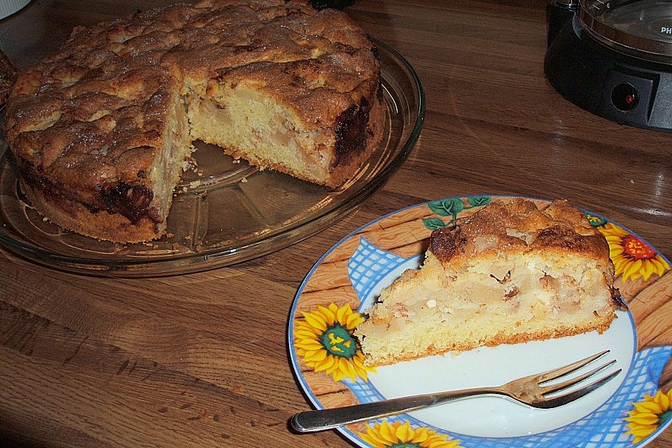 Paradiesischer Apfelkuchen