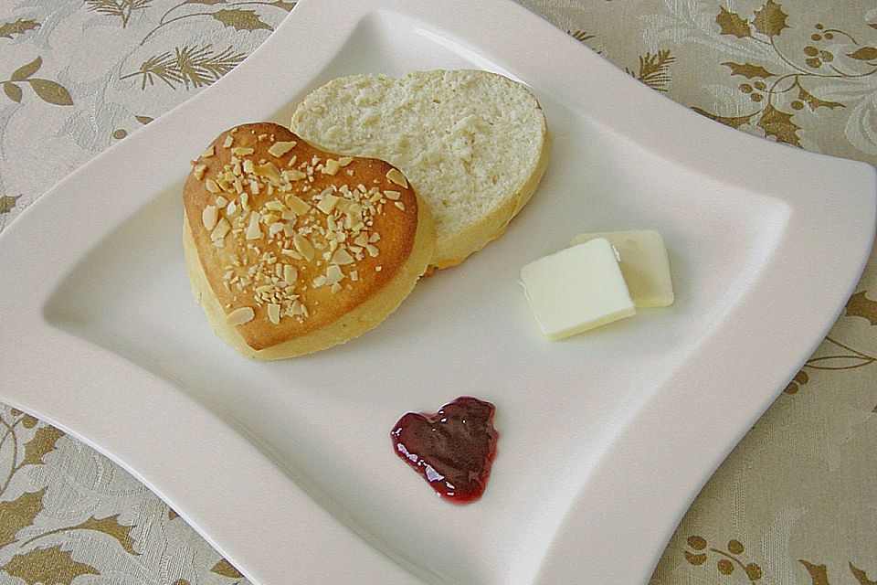 Valentinstag - Brötchen