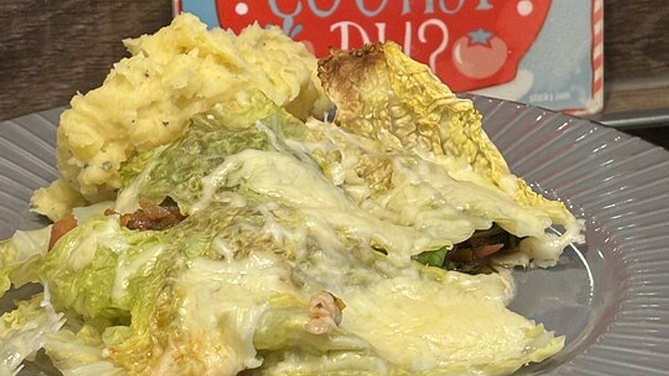 Hähnchenbrust im Wirsingmantel von woodlousy| Chefkoch