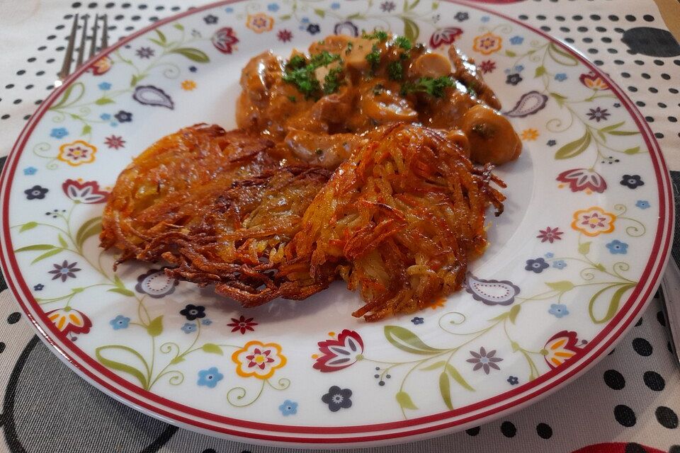 Kartoffel - Möhren - Rösti